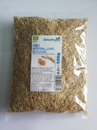 Hrana, alimente - BIO Orez integral lung, 500g