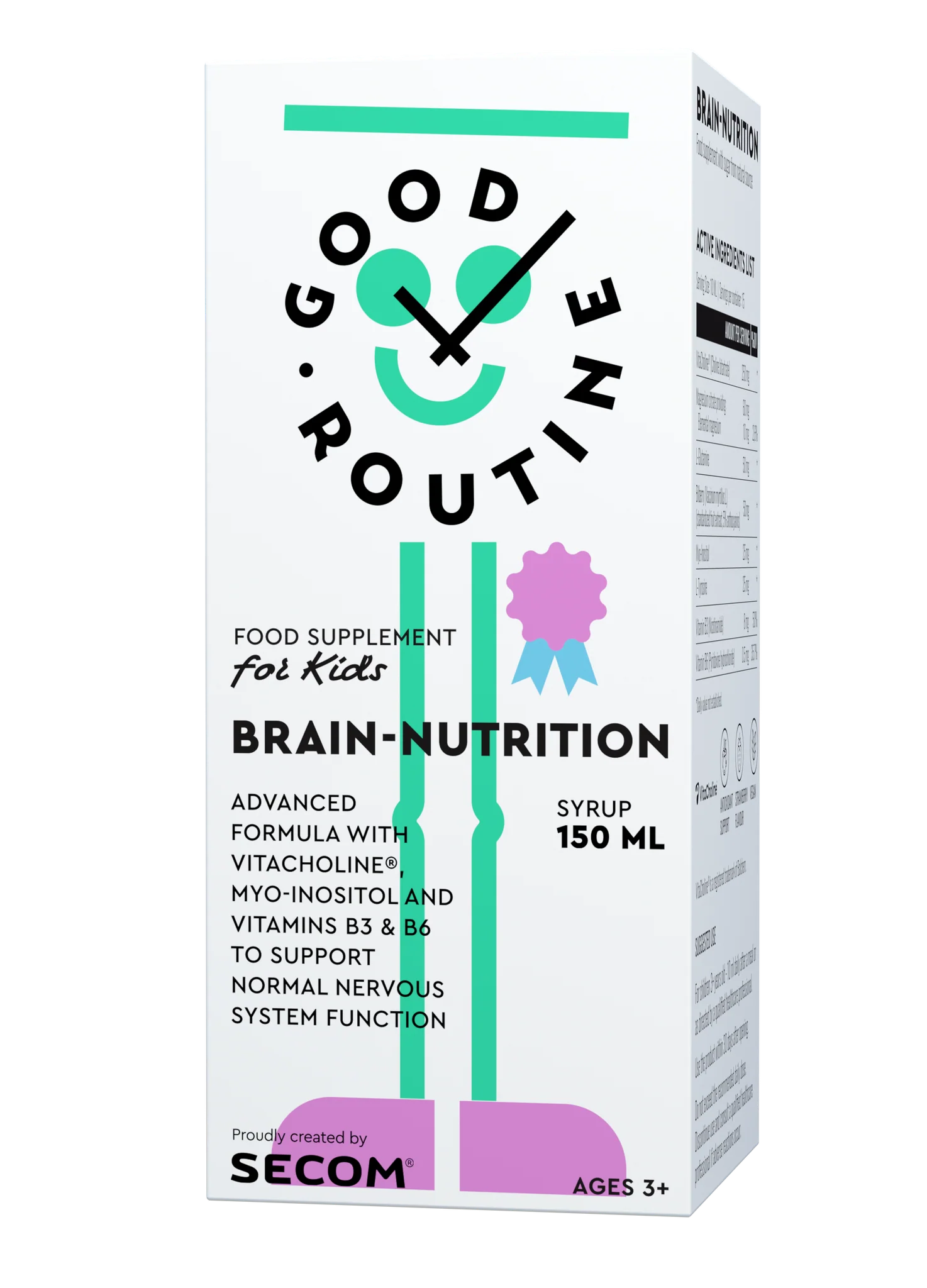 Suplimente nutritive - Brain-Nutrition -150 ml (gust de capsuni)