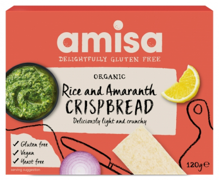 Hrana, alimente - Painici din orez si amarant fara gluten bio,120g