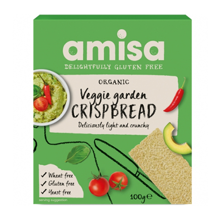 Painici veggie garden fara gluten bio,100g