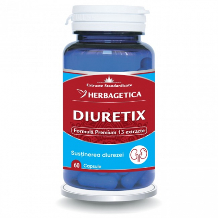Suplimente nutritive - Diuretix Herbagetica 60 Capsule