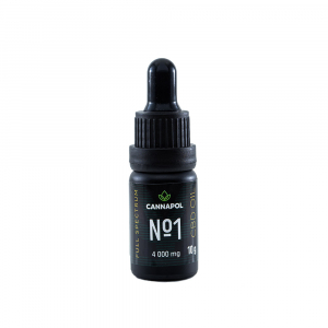 Toate produsele - Ulei canabis CBD Cannapol No.1 40%, 10g