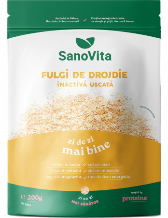 Hrana, alimente - FULGI DE DROJDIE INACTIVĂ USCATĂ 200G