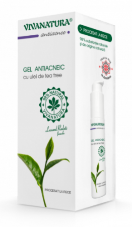 Cosmetice, ingrijire corp si casa - Gel antiacneic cu ulei de Tea Tree 50ml