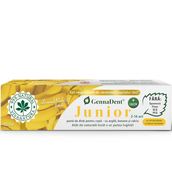 Gennadent junior banana, 80ml