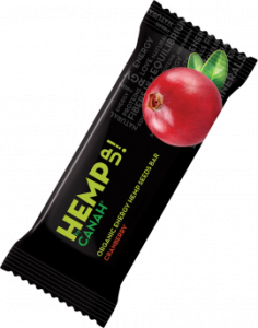 Baton canepa cu merisoare, 48g