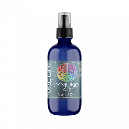 Cosmetice, ingrijire corp si casa - IMMUNO A-Z™ 35ppm 120ml pulverizator Ag & Zn golden ratio