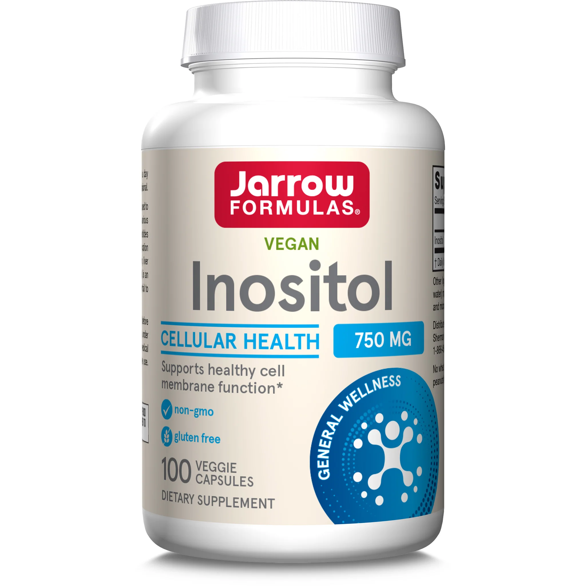 Suplimente nutritive - Inositol 750mg, 100cps