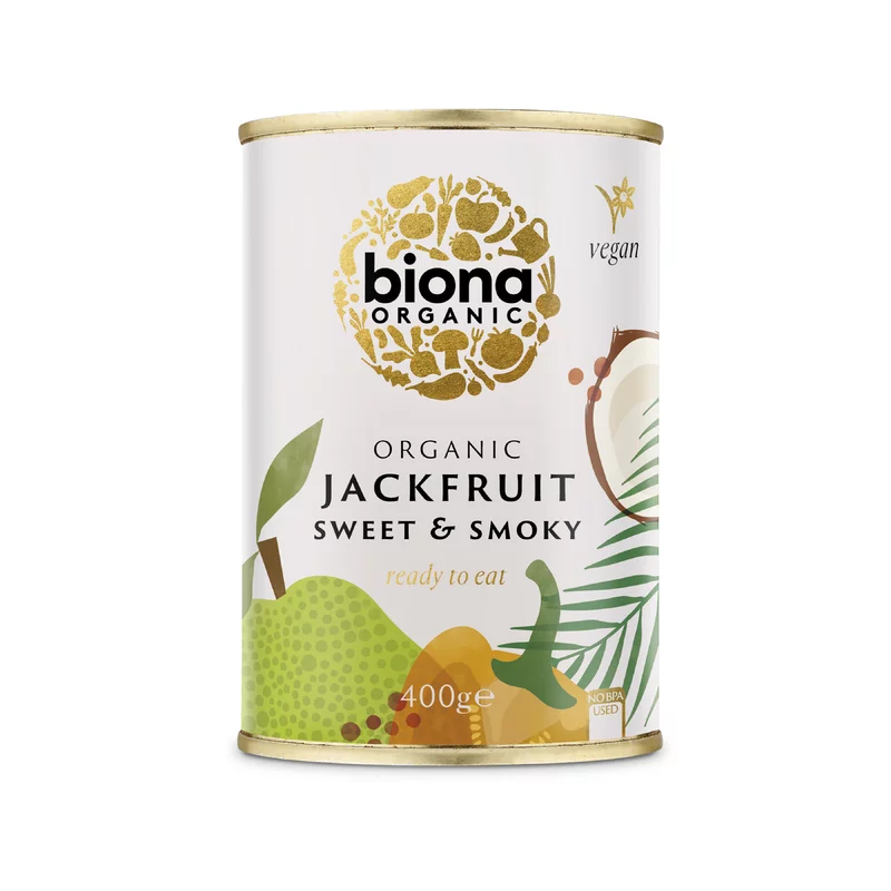 Hrana, alimente - Jackfruit dulce afumat eco, 400g