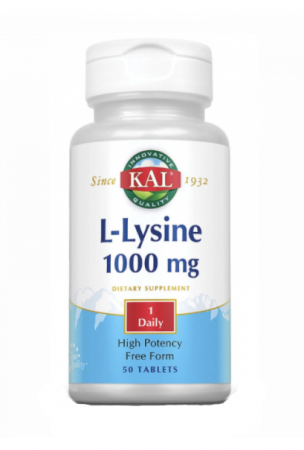 Suplimente nutritive - L-lysine 1000 mg 50 capsule Secom