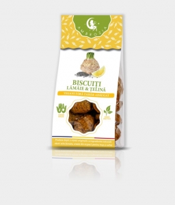 Hrana, alimente - Biscuiti cu lamaie si telina, 150G