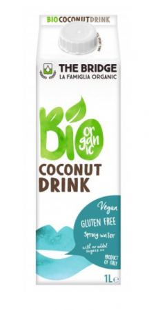 Lapte Eco din nuca de cocos 1L The Bridge