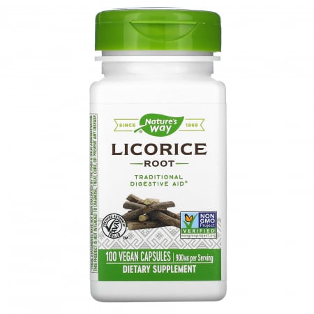 Licorice (Lemn-dulce) 450mg 100cps
