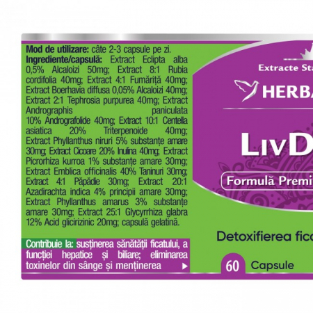LivDetox Herbagetica 60 Capsule [1]
