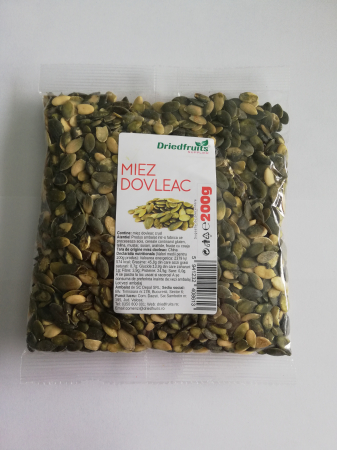 Hrana, alimente - Miez dovleac crud, 250g