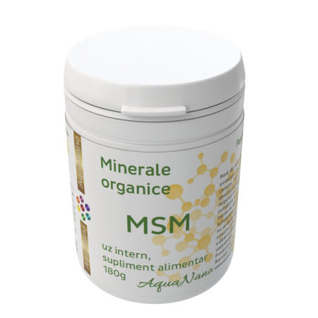 Toate produsele - MSM 100% pulbere (Metilsulfonilmetan) - 180 g