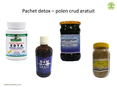 Pachete - Pachet detox - polen crud gratuit
