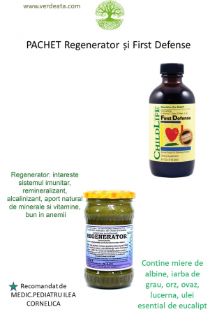 Toate produsele - Pachet First Defense Sirop + Regenerator