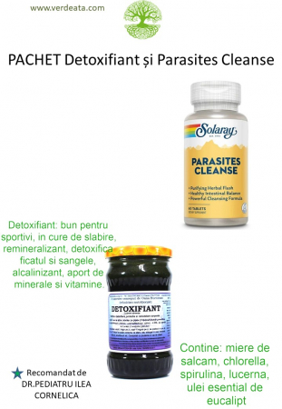 Pachete - Pachet Parasites Cleanse + Detoxifiant