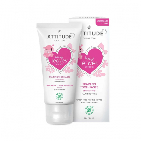 Cosmetice, ingrijire corp si casa - Pasta de dinti fara florura, aroma capsuni,  75g