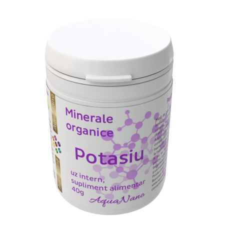 Suplimente nutritive - Potasiu organic, pulbere- 40 g