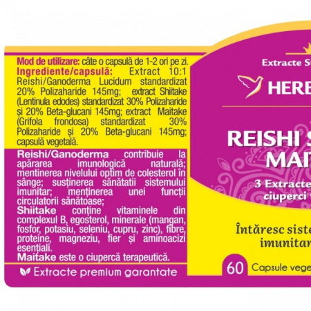 Reishi Shiitake Maitake 60 capsule [1]