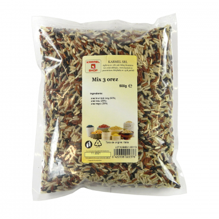 Hrana, alimente - Mix 3 orez, 500g