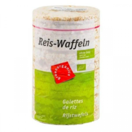 Hrana, alimente - Rondele de orez expandat fara sare eco, 100g