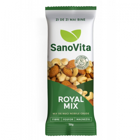 Hrana, alimente - Royal Mix - nuci nobile crude, 50g