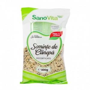 Seminte de canepa decorticate, 100g