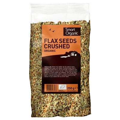 Seminte de in pisate bio, 250g