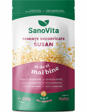 Hrana, alimente - semințe de susan decorticate 200g