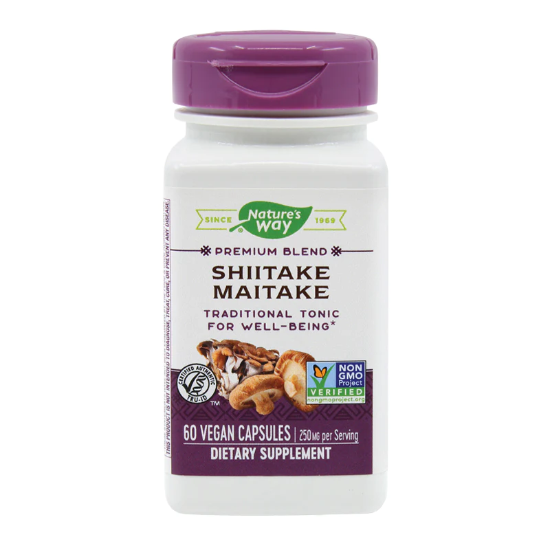 Suplimente nutritive - Shiitake Maitake SE 60cps