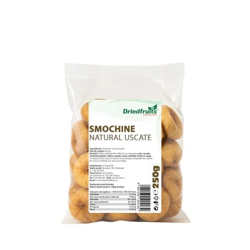 Toate produsele - Smochine natural uscate Grecia Driedfruits - 250 g