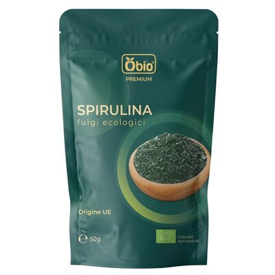 Suplimente nutritive - Spirulina fulgi Raw Eco, 50g