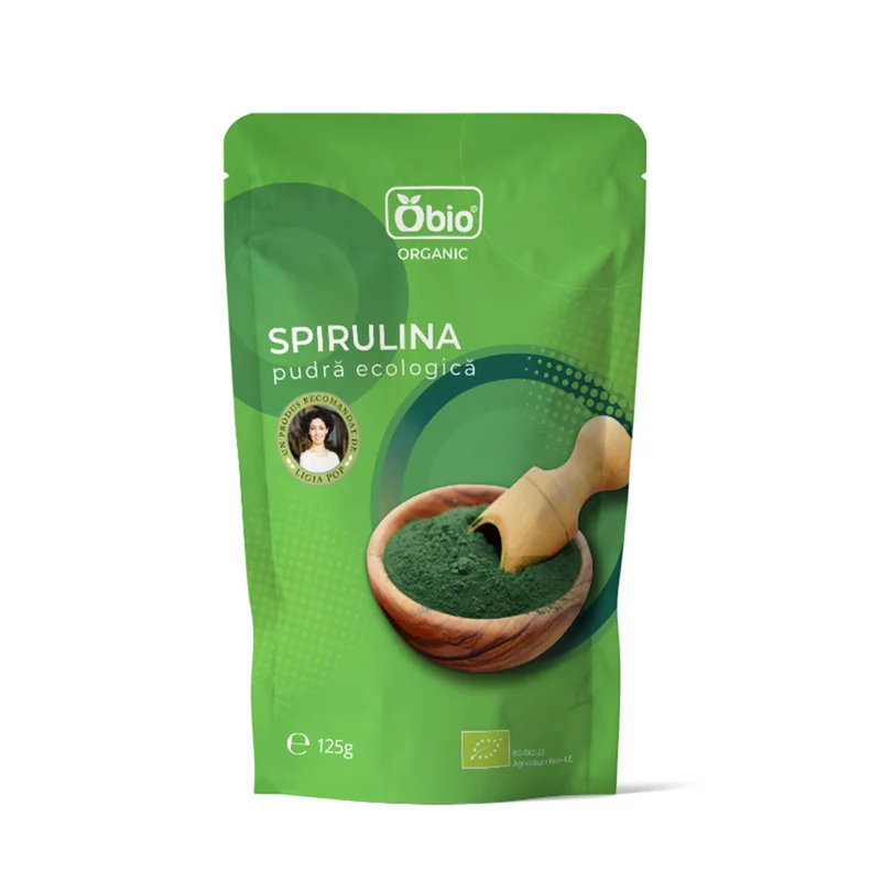 Hrana, alimente - Spirulina pulbere bio, 125g