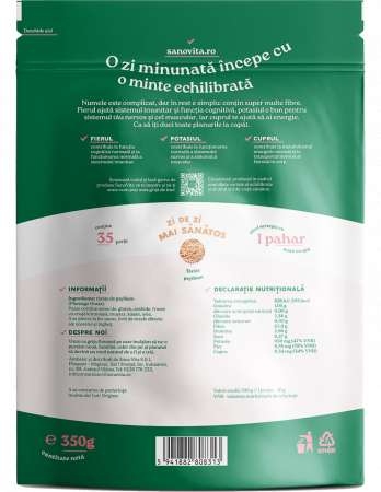 Tărâțe psyllium, 350g [1]