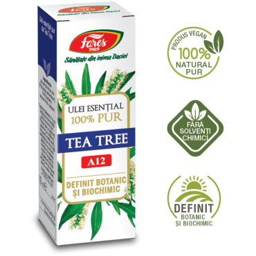 Suplimente nutritive - Ti tree A12, ulei esential 10ml (tea tree)