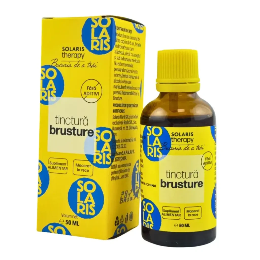 Suplimente nutritive - Tinctura de Brusture 50 ml