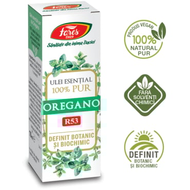 Suplimente nutritive - Ulei esential de oregano pur 10ml