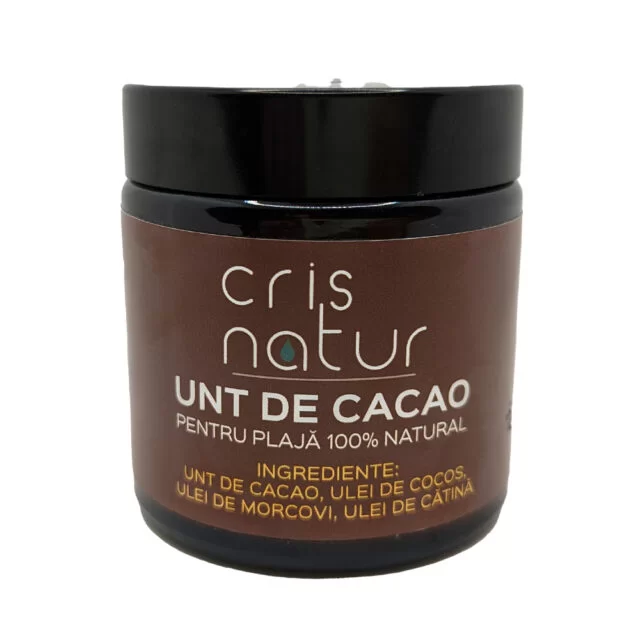 Cosmetice, ingrijire corp si casa - Unt de cacao pentru plaja 120ml