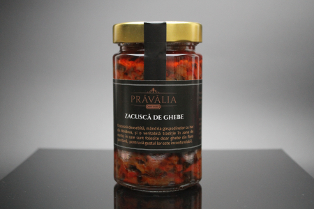 Hrana, alimente - Zacusca de ghebe in ulei de masline, 280g