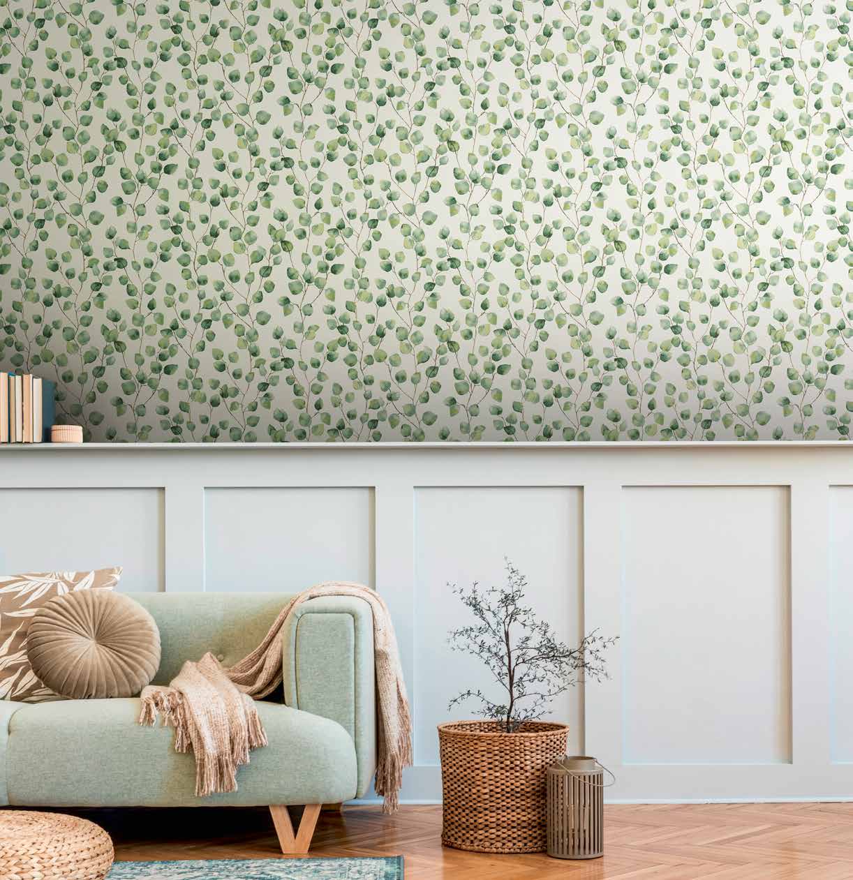Tapet floral verde 784541 WOW DESIGNDROP - A.S. Creation
