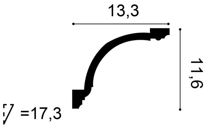 Cornisa ORAC C216 [2]