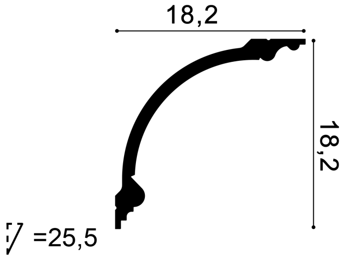Cornisa ORAC C338B [2]