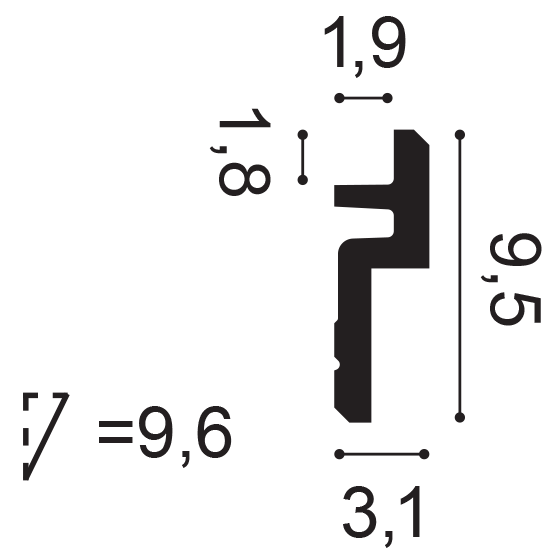 Cornisa ORAC C394 [2]