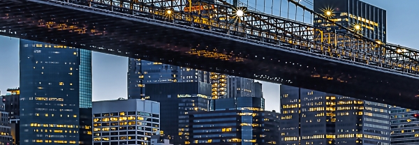 Fototapet 00863 Blue Hour over NY [2]