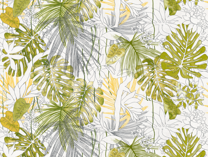 Fototapet frunze tropicale verde 382321 - A.S. Creation [3]