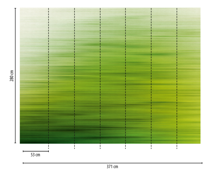 Fototapet abstract in degrade verde 382611 - A.S. Creation [2]