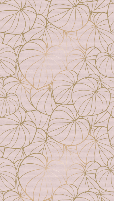 Fototapet frunze line art roz 382801 - A.S. Creation [3]